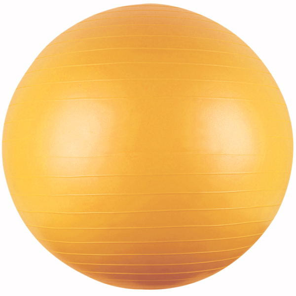 yellow yoga ball