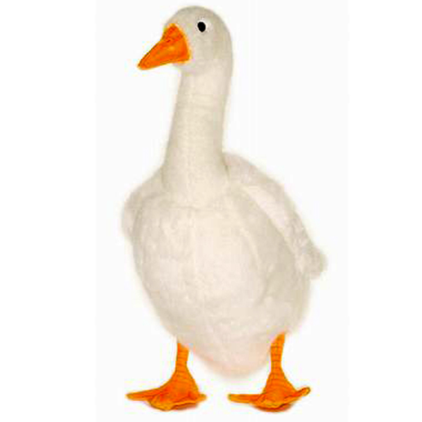 large stuffed goose