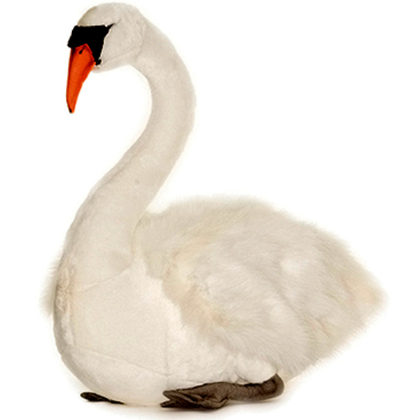 swan cuddly toy