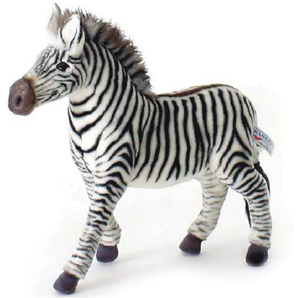 large zebra soft toy
