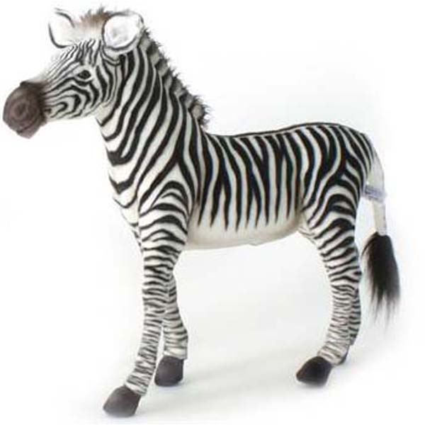 purple zebra toy