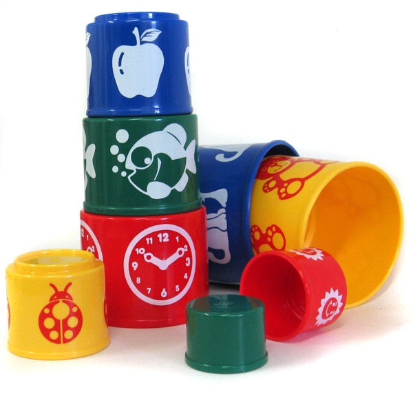 Megcos Stacking Cups Cups Toddler Toy Affordable Gift for your Little