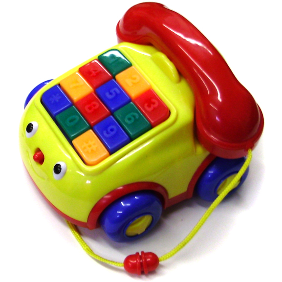 Megcos PullAlong Musical Phone Affordable Gift for your Little One