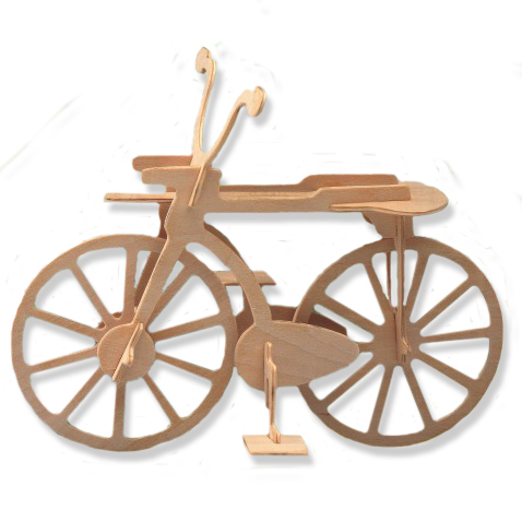 3-D Wooden Puzzle - Small Bicycle -Affordable Gift for your Little One ...
