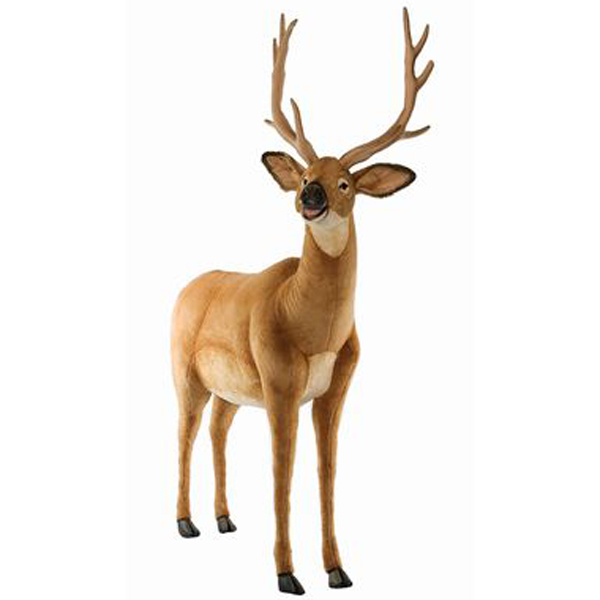 White Tail Deer Toy Reproduction By Hansa, 41'' Tall -Affordable Gift ...